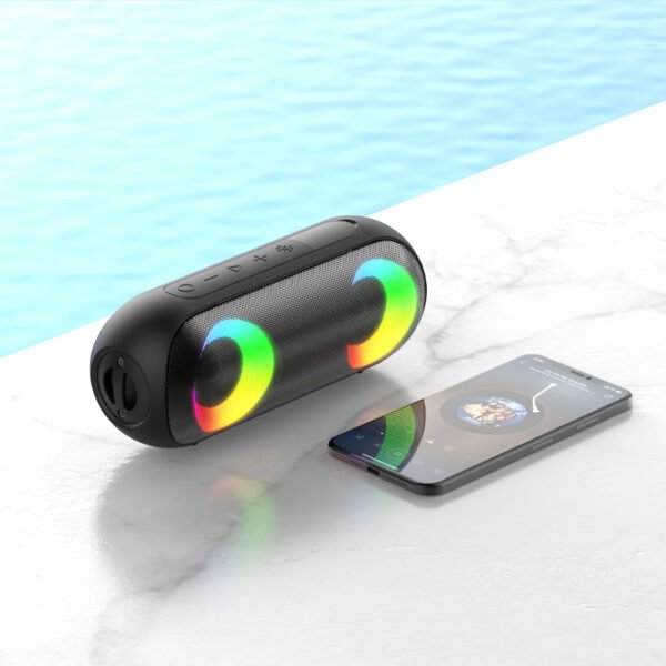 Havit SK875BT RGB Portable Wireless Strong Bass Waterproof Bluetooth Speaker