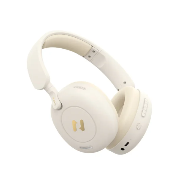 Havit H655BT Pro ANC Over-Ear Wireless Bluetooth Headphone White