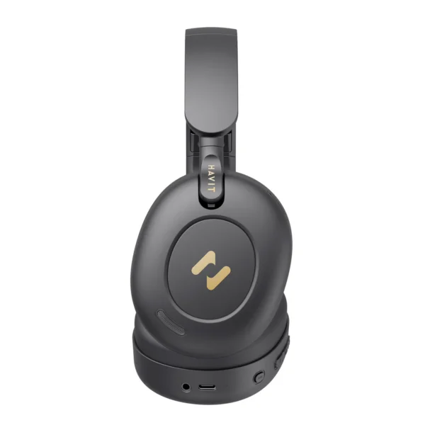 Havit H655BT Pro Active Noise Cancelling Over-Ear Wireless Bluetooth Headphone Black