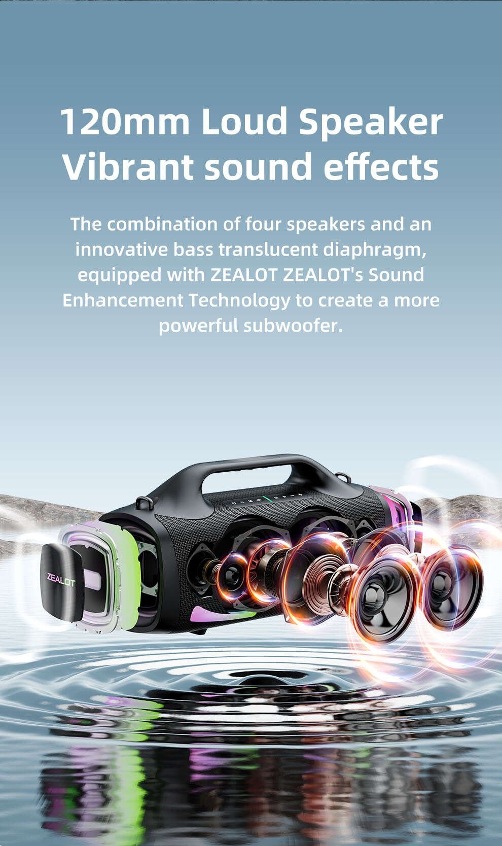 Zealot S79 Wireless Bluetooth Speakers