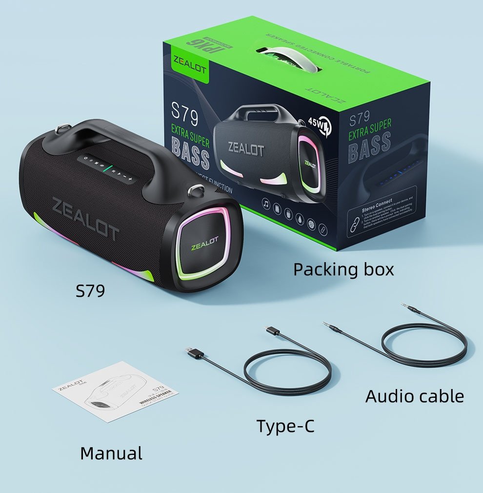 Zealot S79 Wireless Bluetooth Speakers