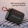 Zealot S75 Portable Bluetooth Speaker – Premium Sound for Every Adventure