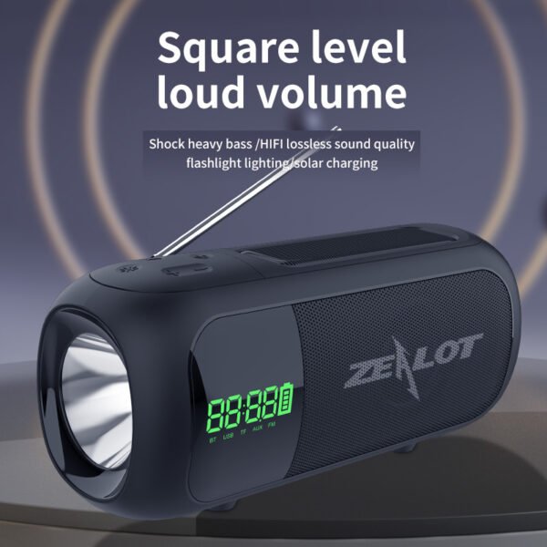 Zealot A5 Solar Bluetooth Speaker