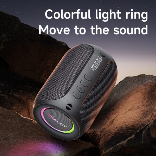 Zealot S32 Bluetooth Speaker – True 360° Sound, Anywhere & Anytime