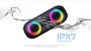 Havit SK875BT RGB Portable Wireless Strong Bass Waterproof Bluetooth Speaker