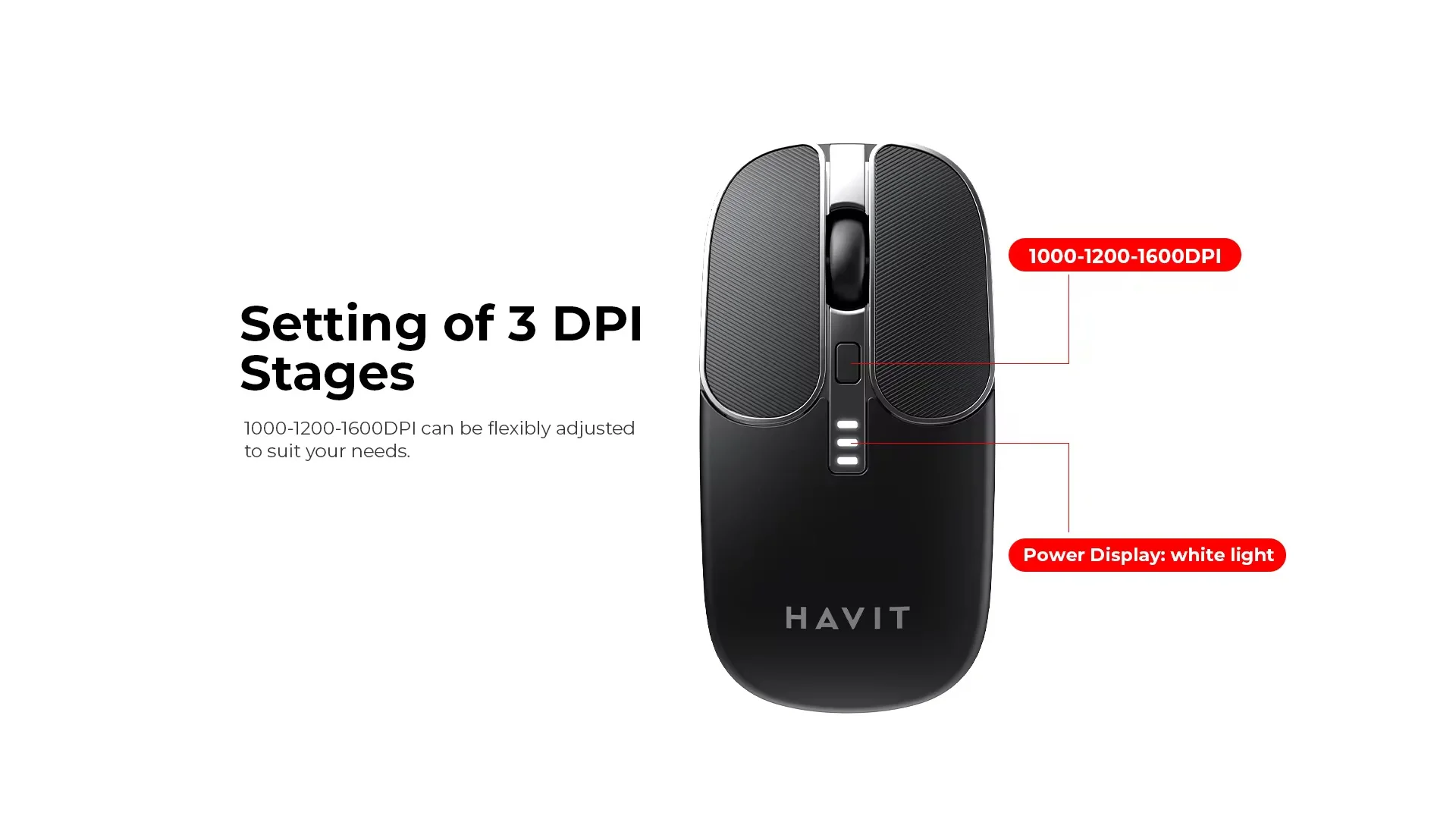 Havit KB830WB Dual Mode Wireless Keyboard & Mouse Combo
