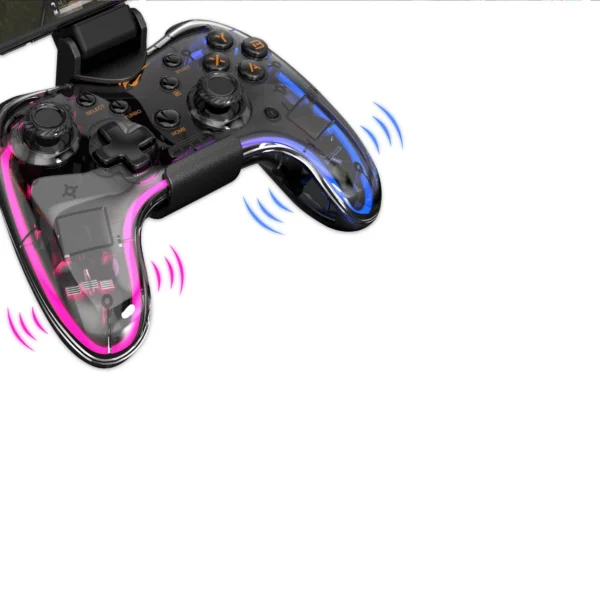 Havit G180BT Transparent RGB Wireless Gamepad