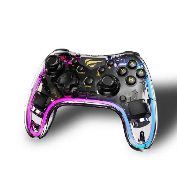 Havit G180BT Transparent RGB Wireless Gamepad