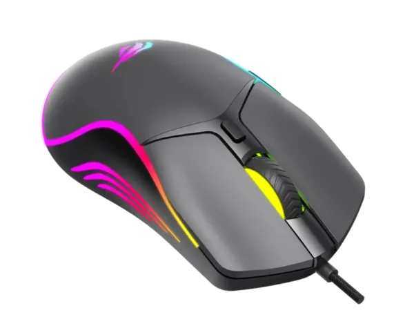 Havit MS1029 RGB Wired Rechargeable Gaming Mouse