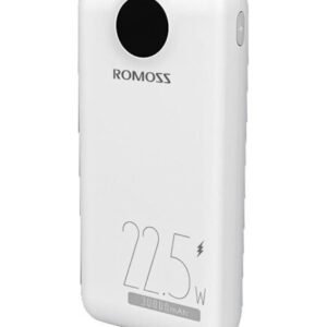 ROMOSS SW30PF 30000mAh Power Bank – 18W PD + QC 3.0 Two-Way Fast Charging, LED Display & Triple Output