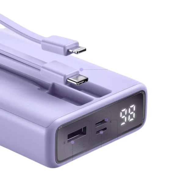 ROMOSS PAC 20 20000mAh Power Bank – High Capacity, Multi-Port & Portable Design