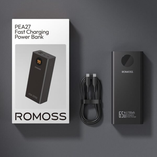 Romoss PEA27S Pro 27000mAh 65W Fast Charge Power Bank