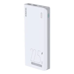 ROMOSS Sense 6F 20000mAh Power Bank – 30W PD Fast Charging, Triple Input & Compact Design ⚡ Stay connected with the ROMOSS Sense 6F 20000mAh power bank, designed for fast charging (30W PD) and multi-device support. With triple input ports (Type‑C, Micro‑USB, Lightning) and the ability to charge 3 devices at once, it’s perfect for Nigerians dealing with NEPA outages, travel, and daily commutes. Compact, airline‑safe, and reliable — your ultimate backup power solution!