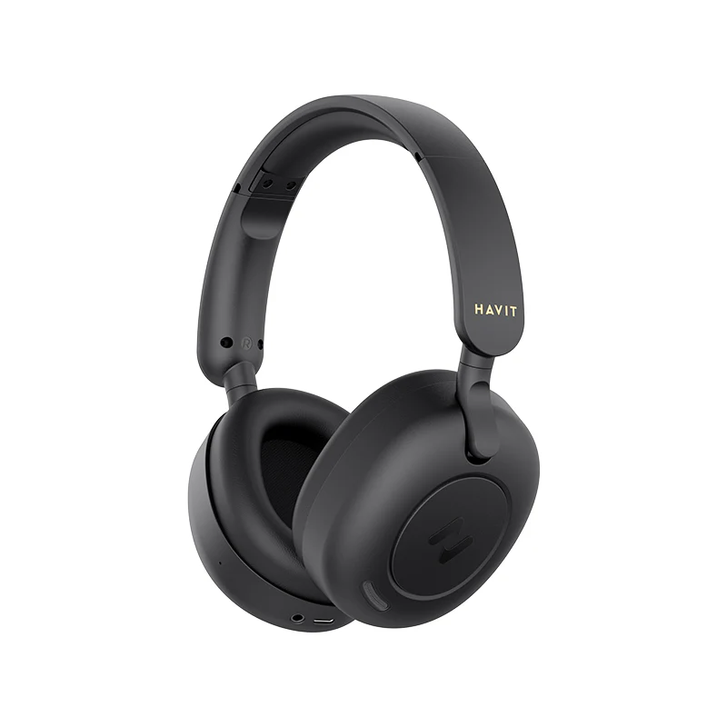 Havit H655BT Hybrid Active Noise Cancelling Wireless Bluetooth Headphone.