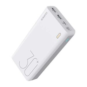 ROMOSS Sense 8+ 30000mAh QC PD 3.0 Power Bank – Super-Fast Charging, Massive Power & Portable Design