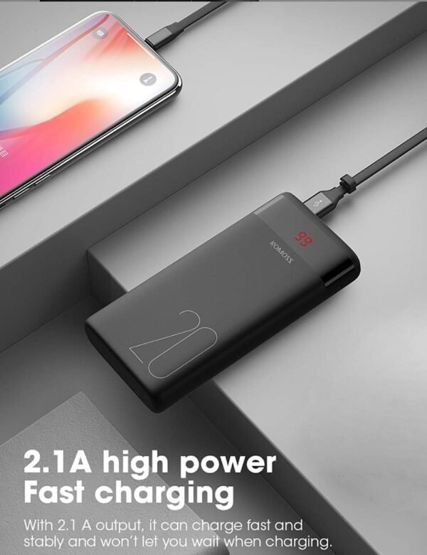 ROMOSS Ares 20PF 20000mAh PD 22.5W Power Bank