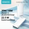 ROMOSS Sense 6F 20000mAh Power Bank – 30W PD Fast Charging, Triple Input & Compact Design ⚡ Stay connected with the ROMOSS Sense 6F 20000mAh power bank, designed for fast charging (30W PD) and multi-device support. With triple input ports (Type‑C, Micro‑USB, Lightning) and the ability to charge 3 devices at once, it’s perfect for Nigerians dealing with NEPA outages, travel, and daily commutes. Compact, airline‑safe, and reliable — your ultimate backup power solution!