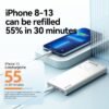 ROMOSS Sense 6F 20000mAh Power Bank – 30W PD Fast Charging, Triple Input & Compact Design ⚡ Stay connected with the ROMOSS Sense 6F 20000mAh power bank, designed for fast charging (30W PD) and multi-device support. With triple input ports (Type‑C, Micro‑USB, Lightning) and the ability to charge 3 devices at once, it’s perfect for Nigerians dealing with NEPA outages, travel, and daily commutes. Compact, airline‑safe, and reliable — your ultimate backup power solution!