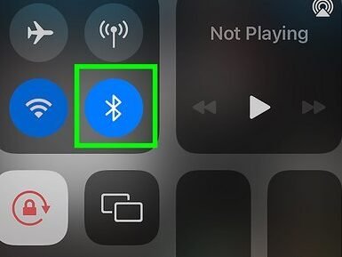 Turn on Bluetooth
