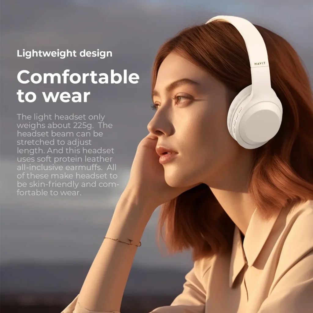 Havit H628bt Ergonomic Foldable On-Ear Bluetooth Wireless Headphone
