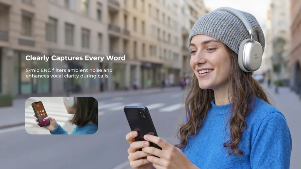 Havit H670BT SPACE S1 Adaptive Hybrid ANC Bluetooth Headphones