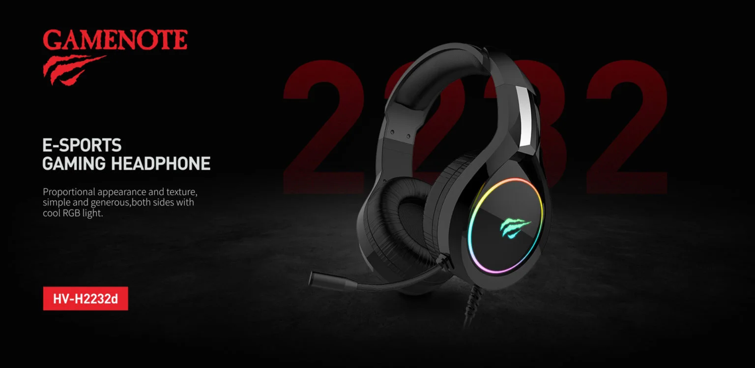 Havit Gamenote HV-H2232d RGB 3.5mm Wired Gaming Headphone