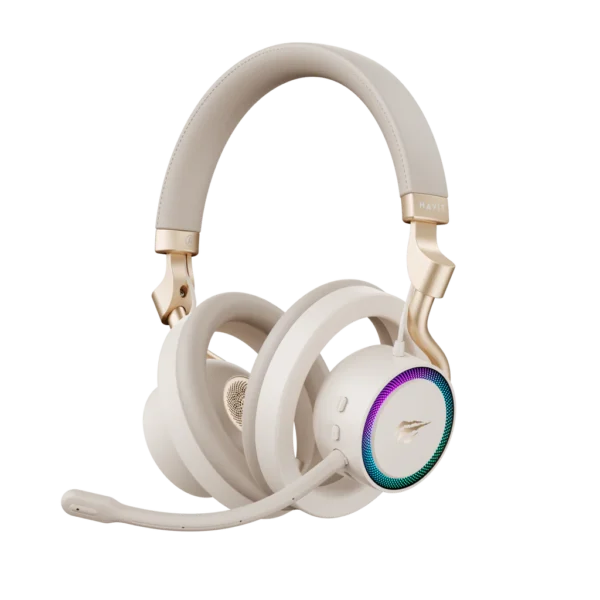 Havit FUXI‑H8 Noise‑Cancelling Gaming Headphones – Deep Bass, Stable Bluetooth & All‑Day Comfort