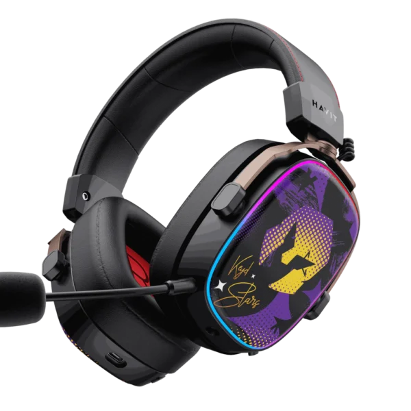 Havit H2039BG Tri-Mode Gaming Headphones